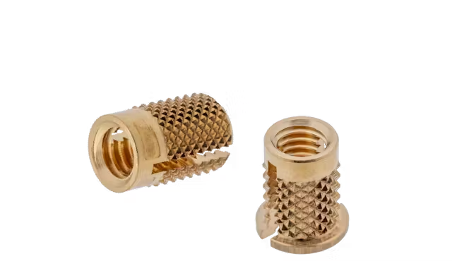 MW Components 锥形黄铜螺纹嵌片 3118X500E