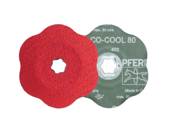 德国PFERD马圈COMBICLICK 光纤盘轮廓CC-FS 125 CO-COOL 80  CONTOUR