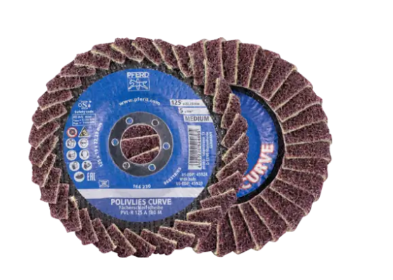 德国PFERD马圈POLIVLIES 襟翼片 PVL-R 125 A 100 G